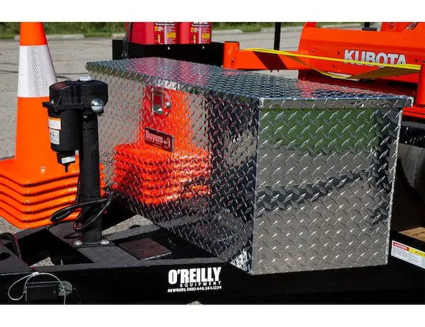 TRAILER TONGUE BOX ALUMINUM